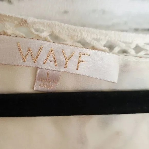 WAYF pembrook baby doll boho swing dress floral size large - Picture 6 of 7